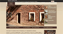 Desktop Screenshot of dompodtwierdza.pl